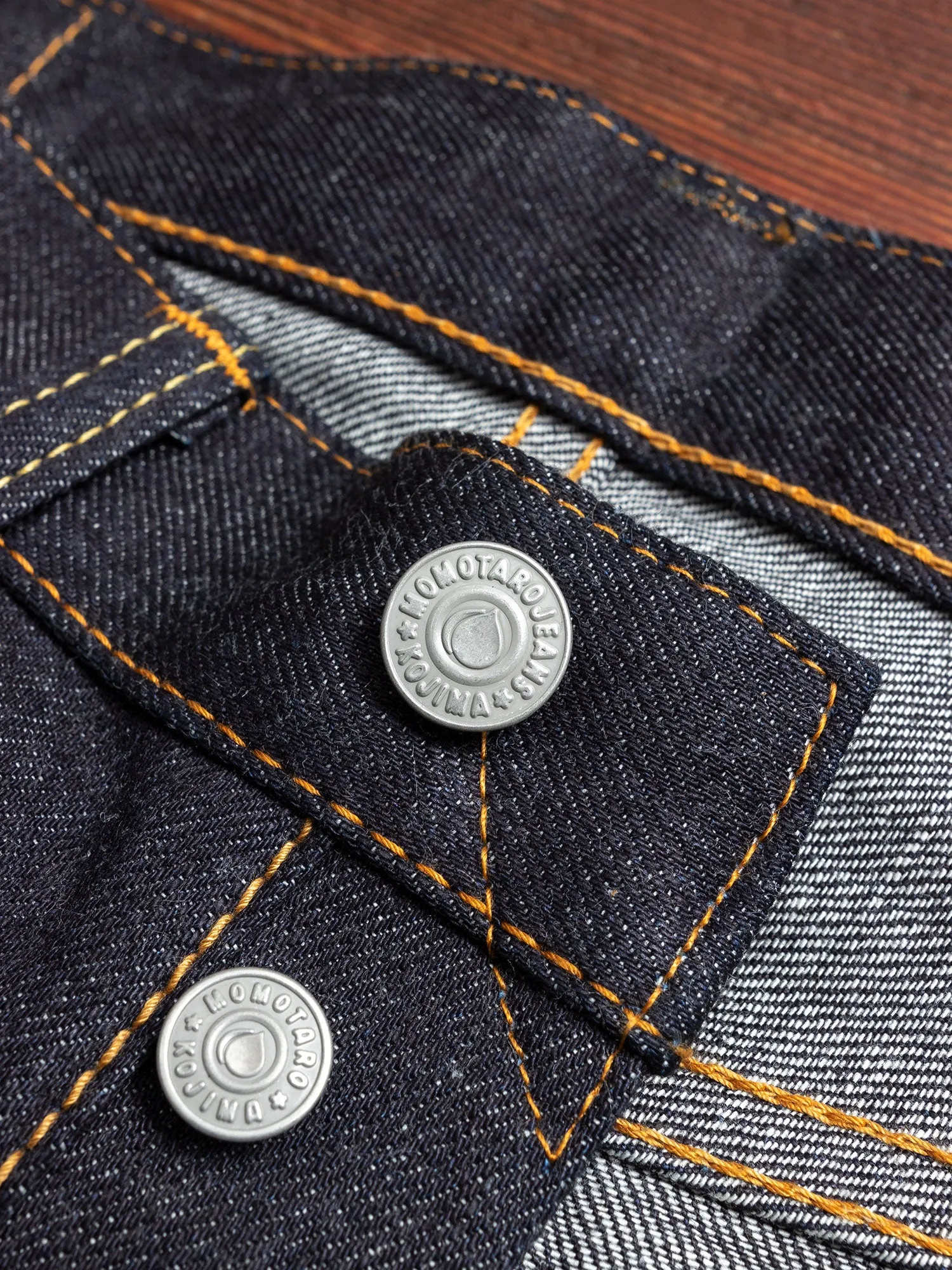 0605-12 12oz Selvedge Denim - Natural Tapered Fit