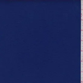 3/4 YD PC-Cobalt Blue Brushed Woven Jacketing Fabric