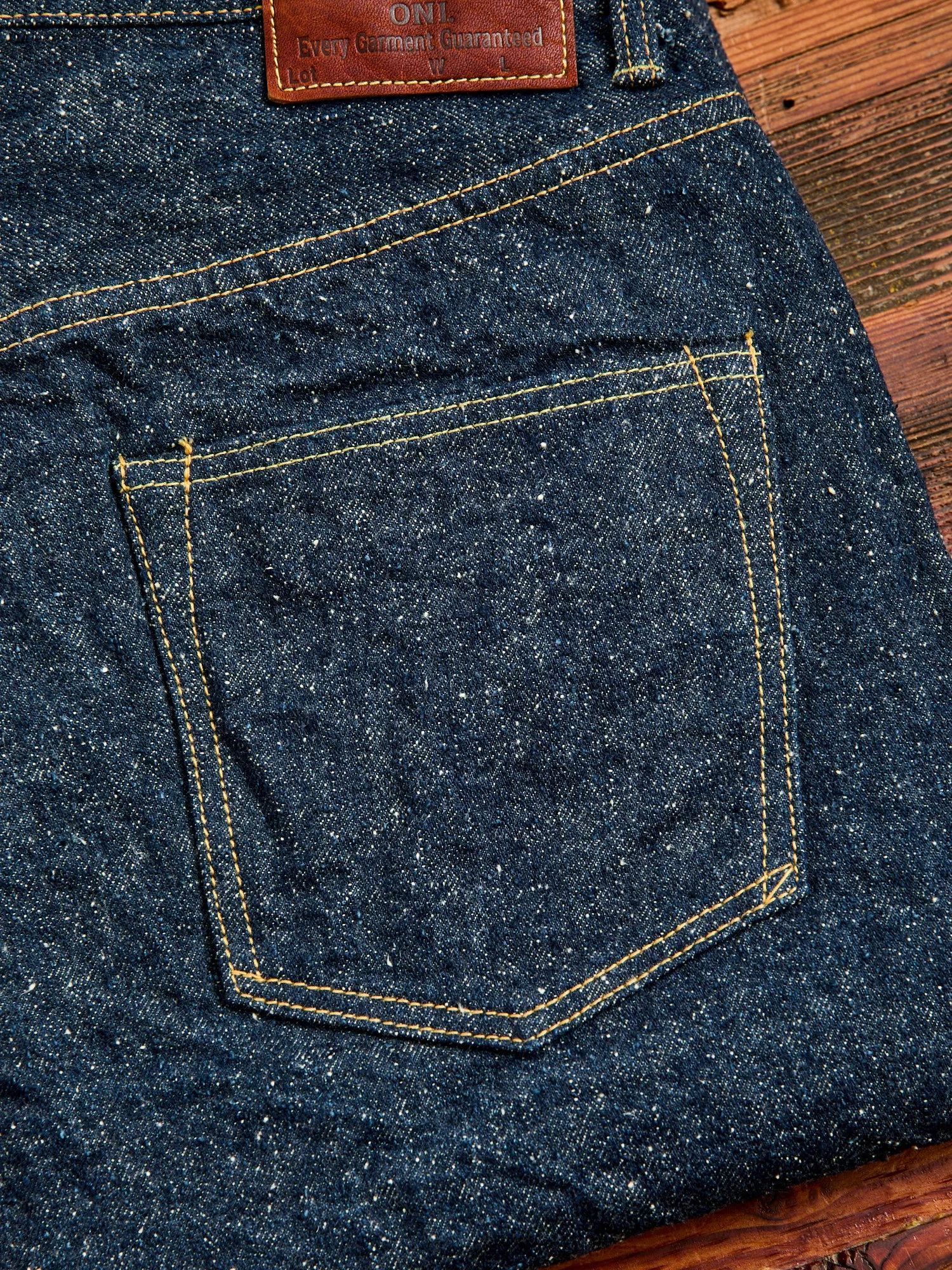 902-CCD "Crushed Concrete" 15oz Selvedge Denim - High Tapered Fit