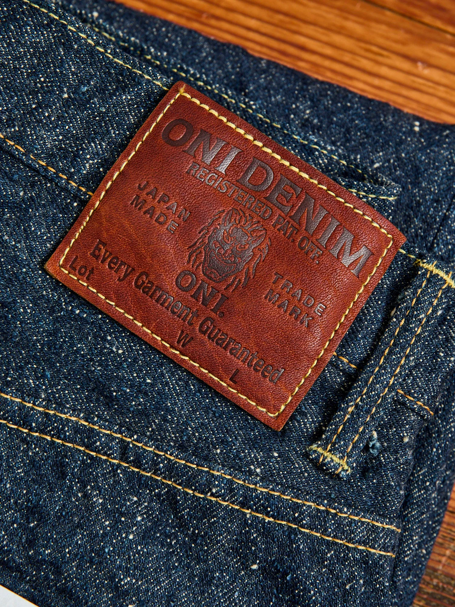 902-CCD "Crushed Concrete" 15oz Selvedge Denim - High Tapered Fit