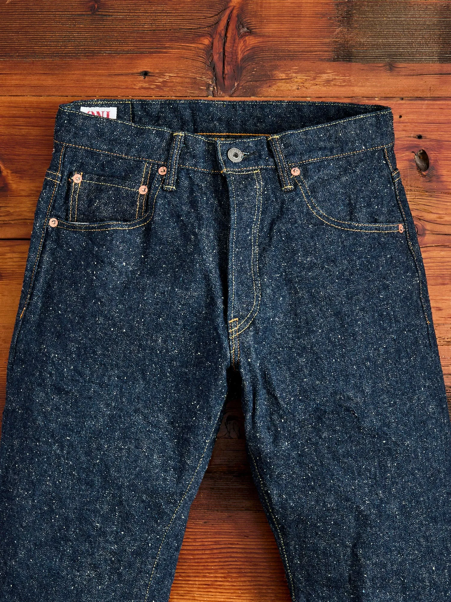 902-CCD "Crushed Concrete" 15oz Selvedge Denim - High Tapered Fit