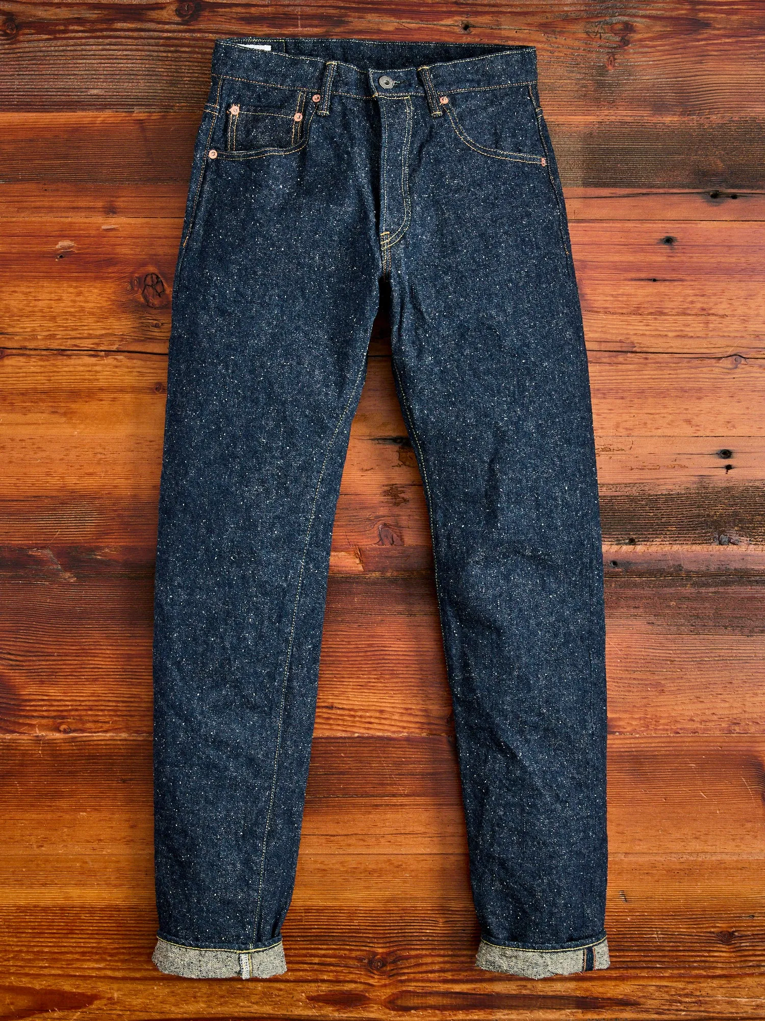 902-CCD "Crushed Concrete" 15oz Selvedge Denim - High Tapered Fit