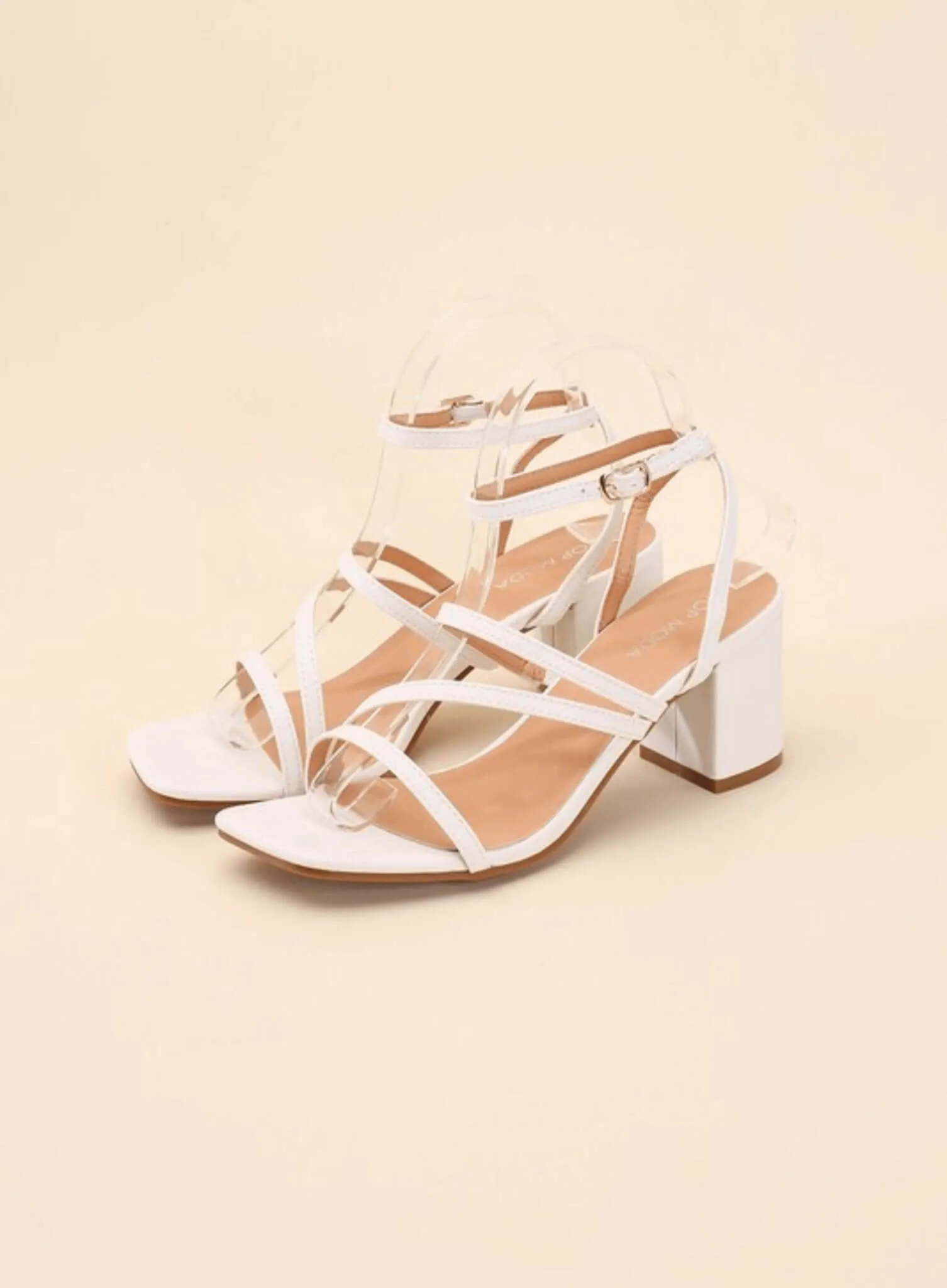 Ali-6 Strappy Low Heel Sandals