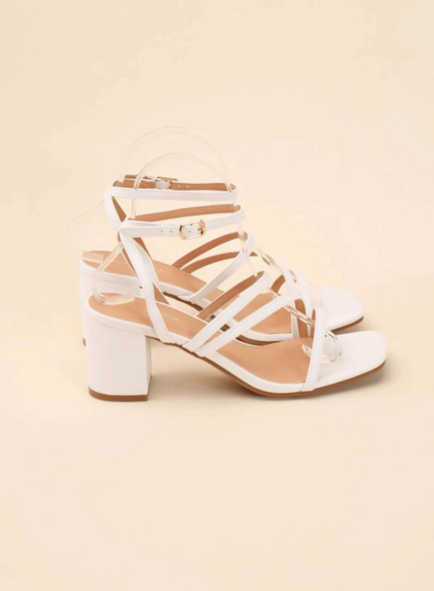 Ali-6 Strappy Low Heel Sandals