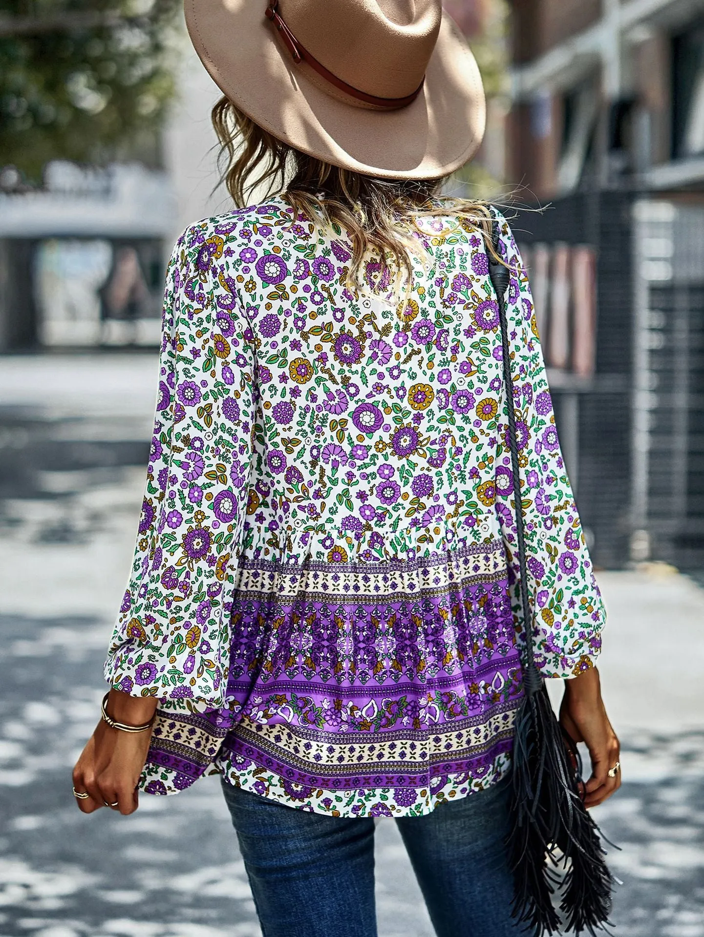 Bohemian Leisure Vacation Top Shirt