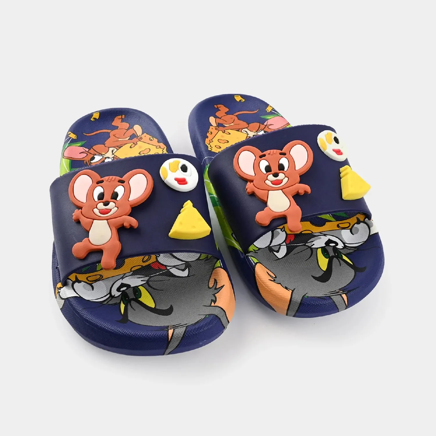 Boys Slippers DF-202-NAVY