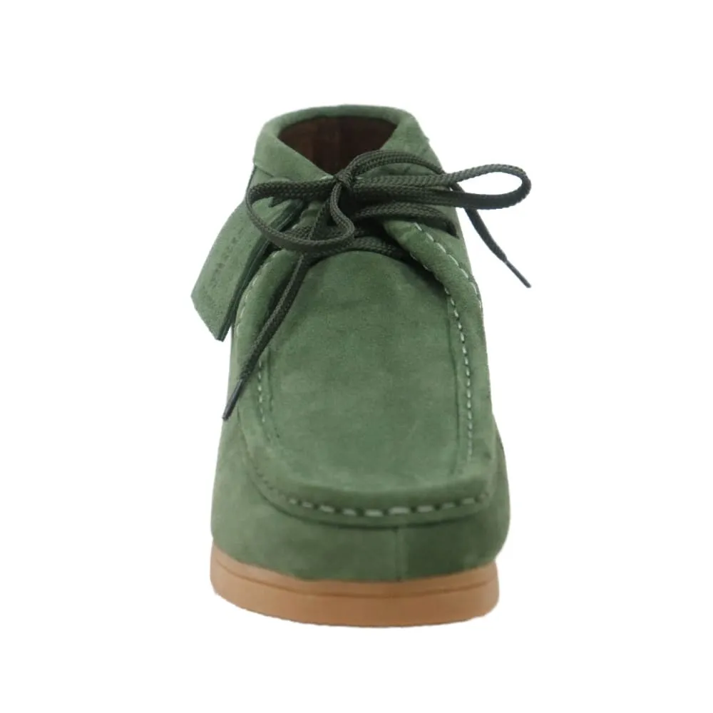 British Walkers New Castle Wallabee Boots Men's All Suede