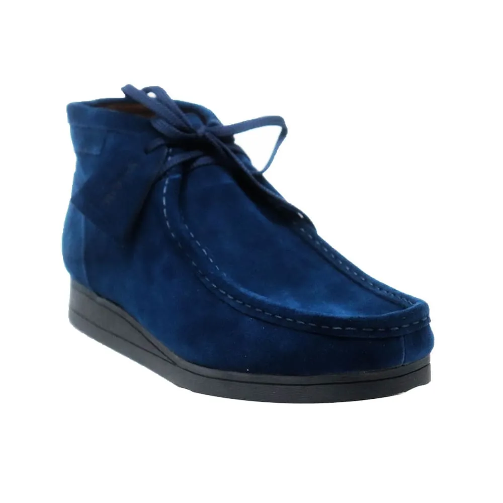 British Walkers New Castle Wallabee Boots Men's All Suede