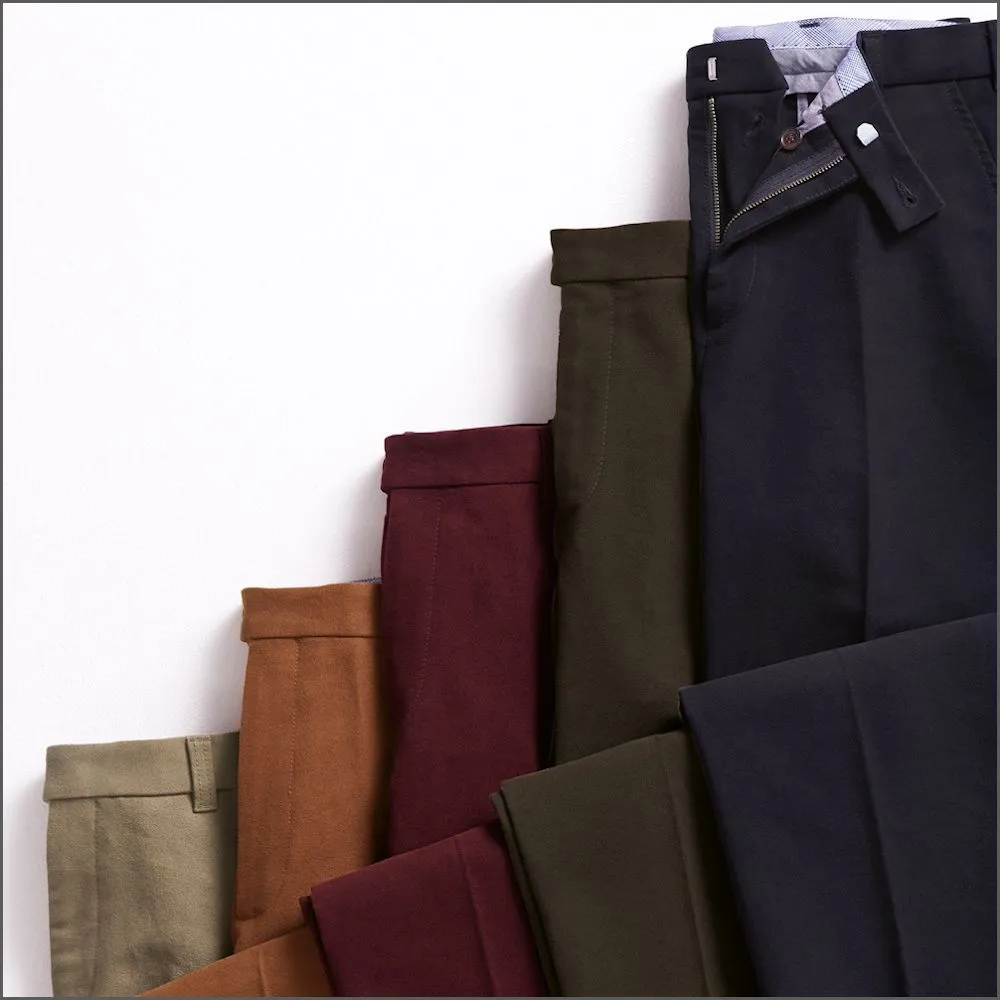 Brook Taverner Ginger Kerswell Moleskin Trousers--