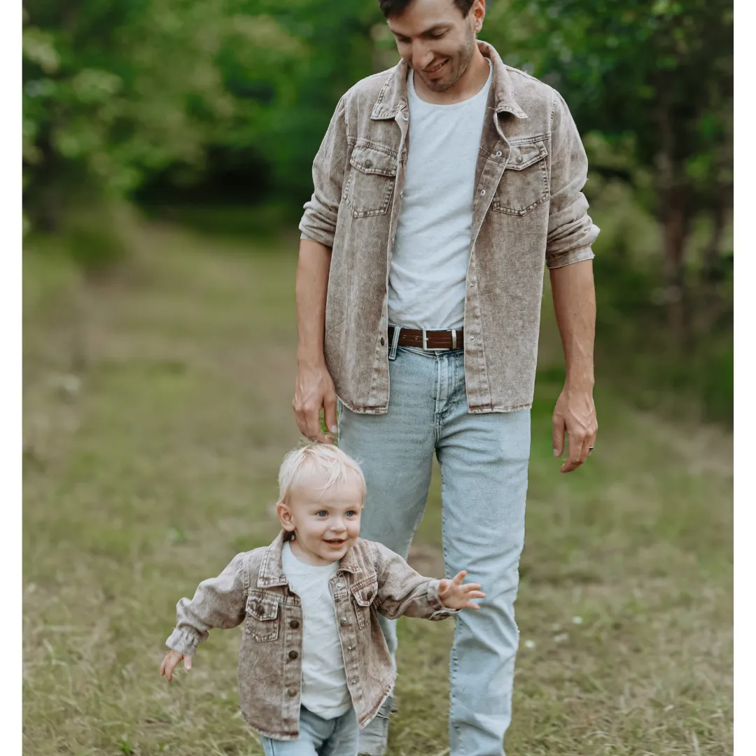 Brown Denim Jacket - Infant