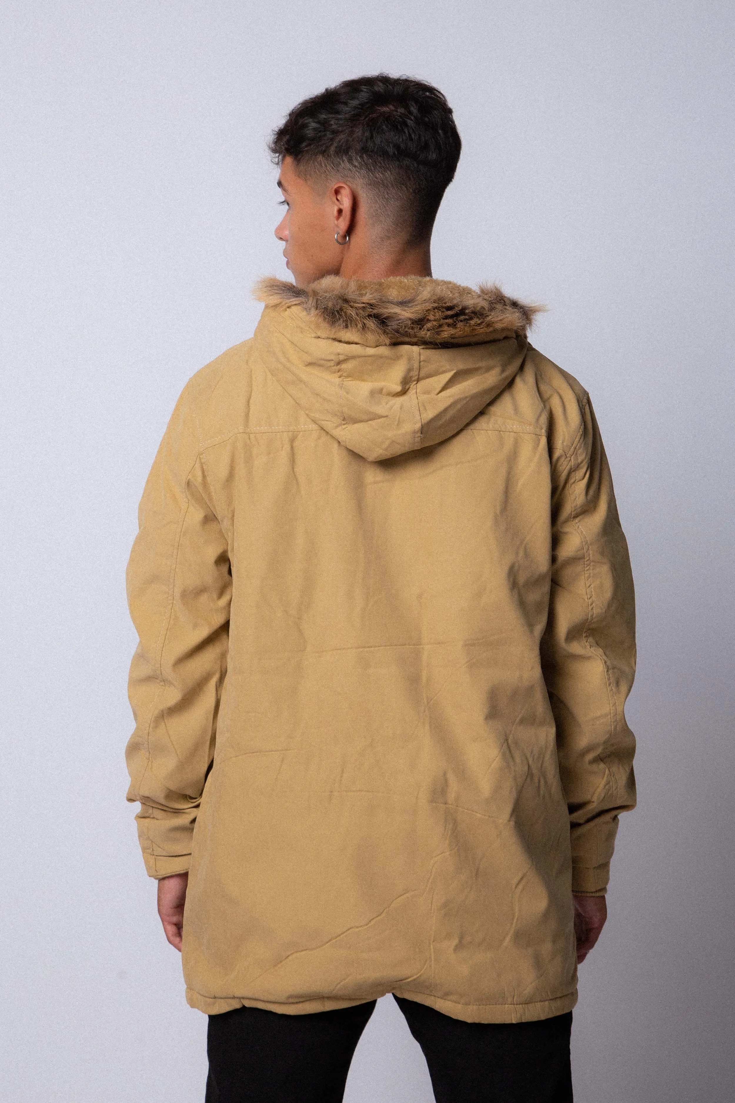 Campera Parka Croz Camel