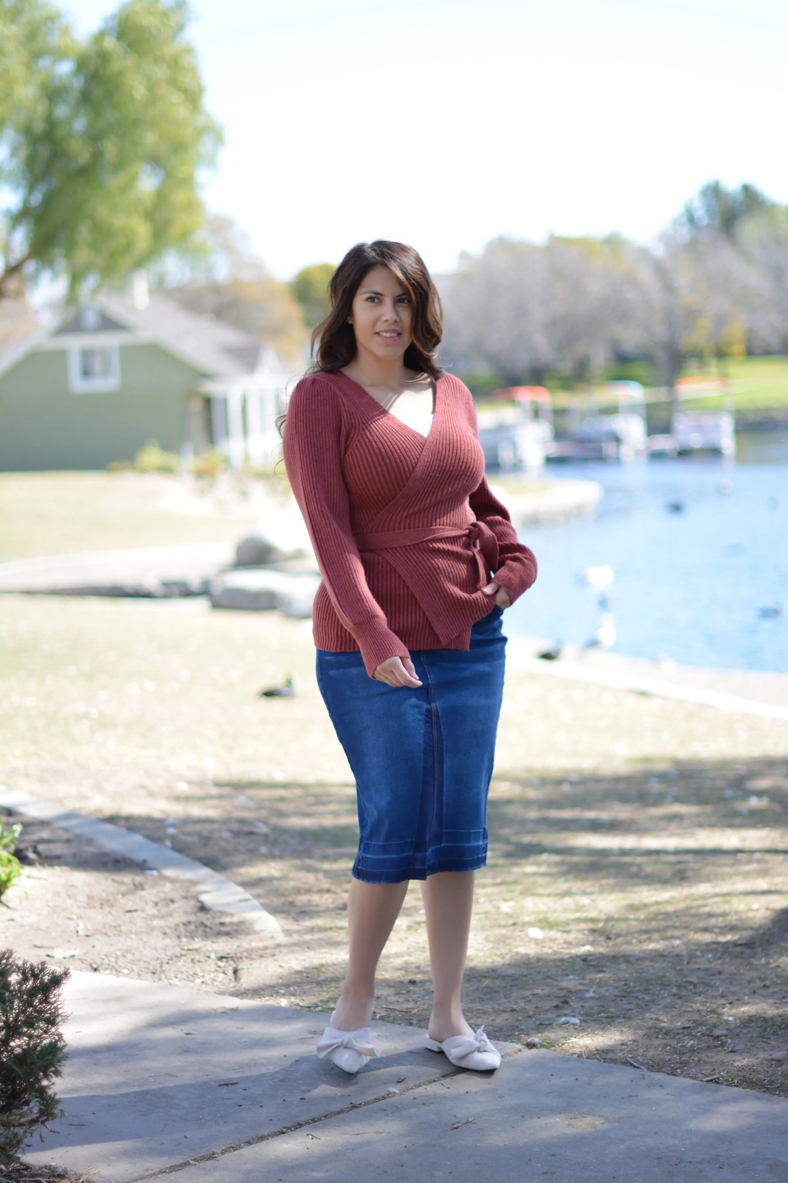 Carolina Denim Skirt