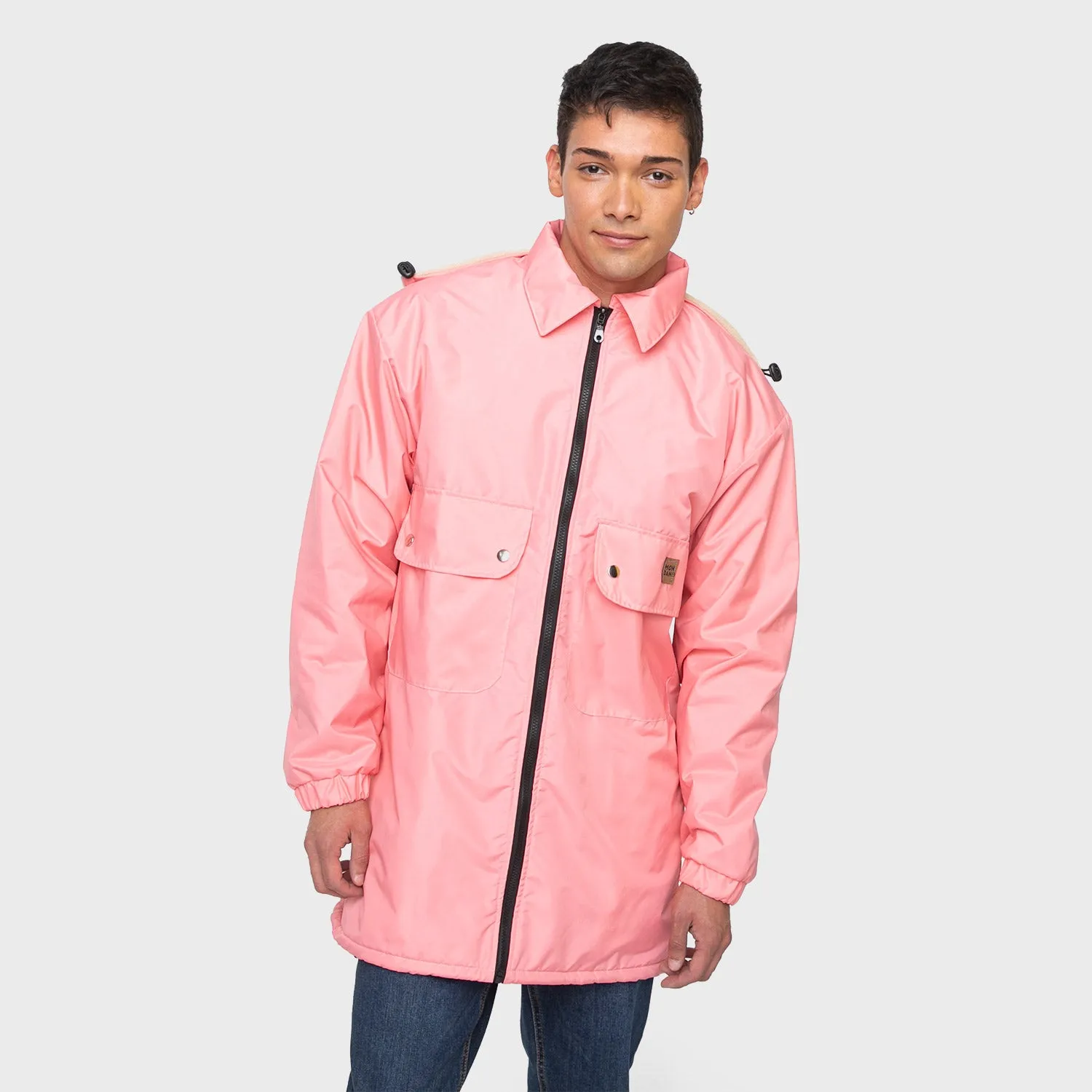 CASACA O PARKA ICONIC PINK