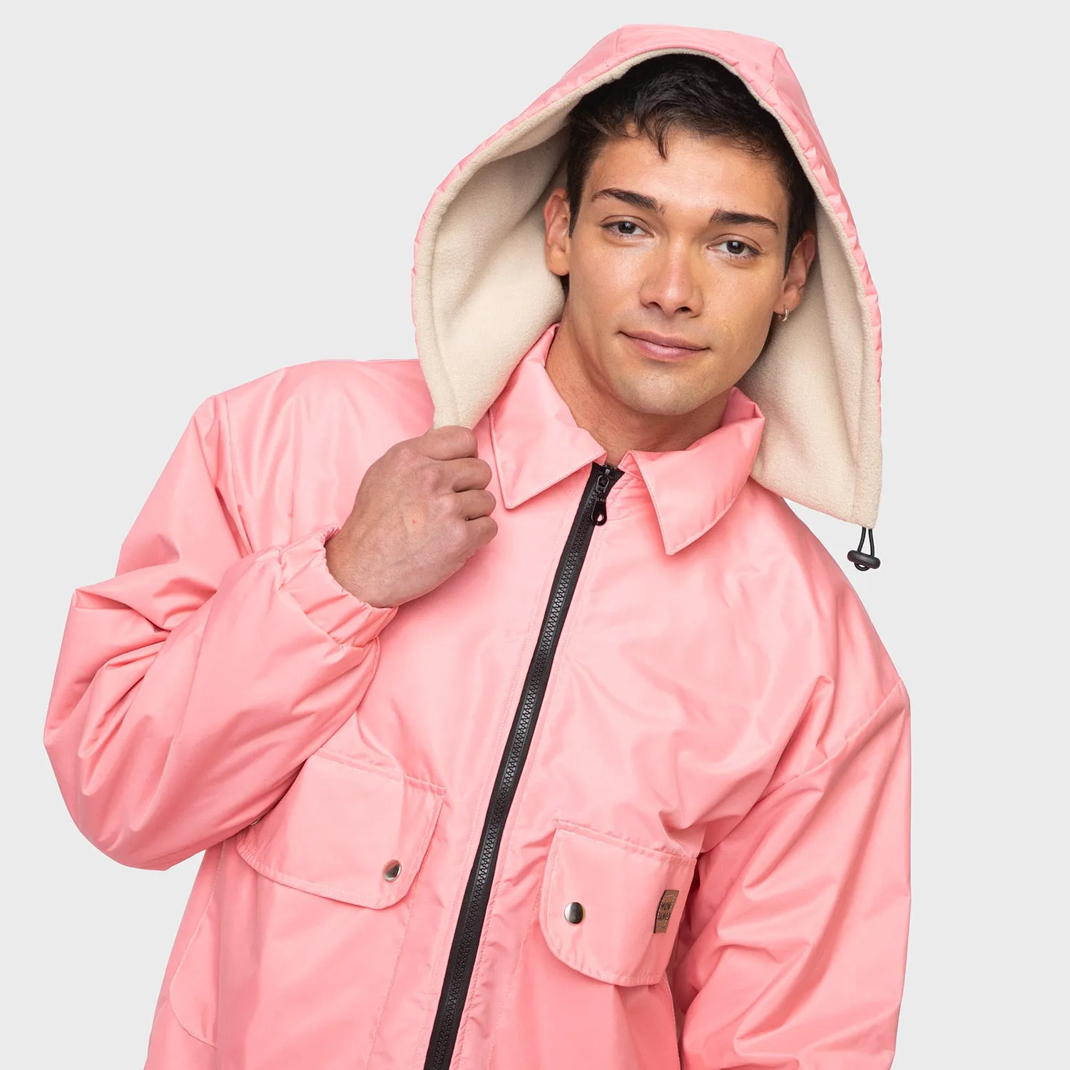 CASACA O PARKA ICONIC PINK