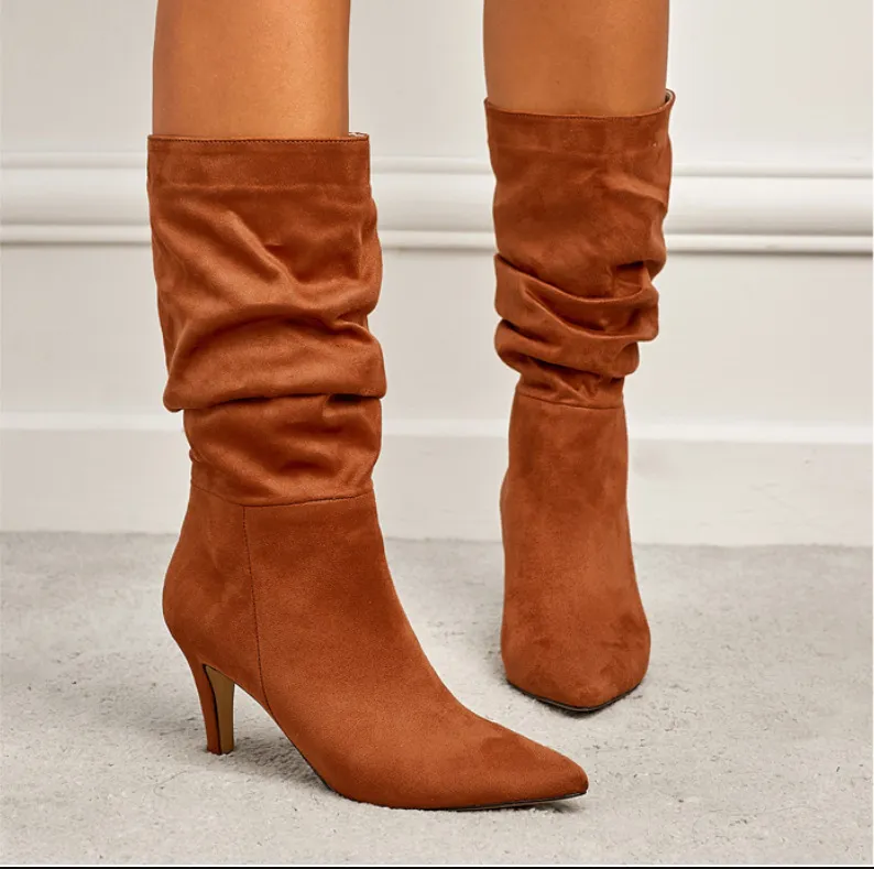 Casual Pointed Toe Women Ankle Boots