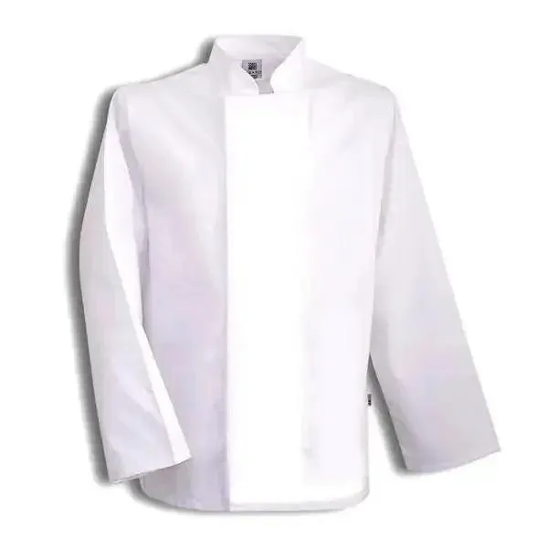 Chefs Jacket Long Sleeve Black, White 52''