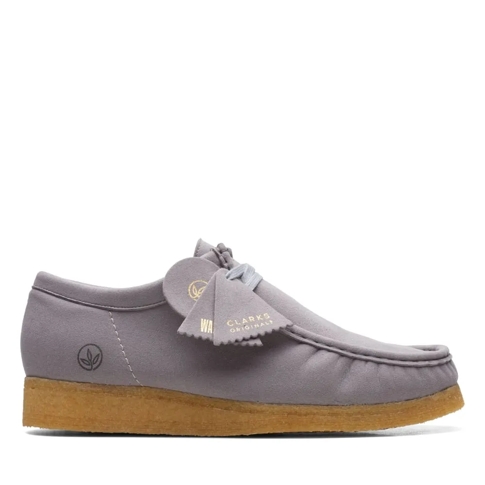 Clarks Originals Wallabee Low Men's Gray Vegan Leather 26165991