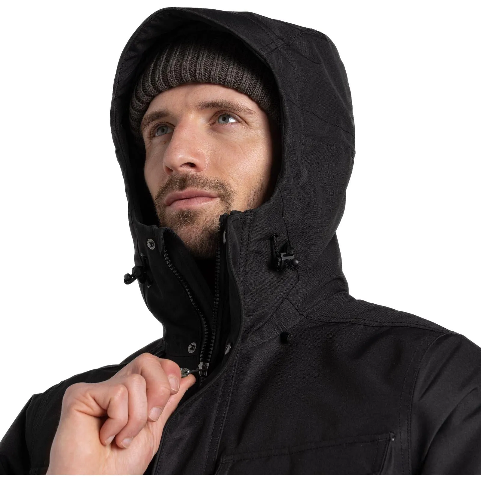 Craghoppers Mens CO2 Renu Arche Waterproof Hooded Jacket