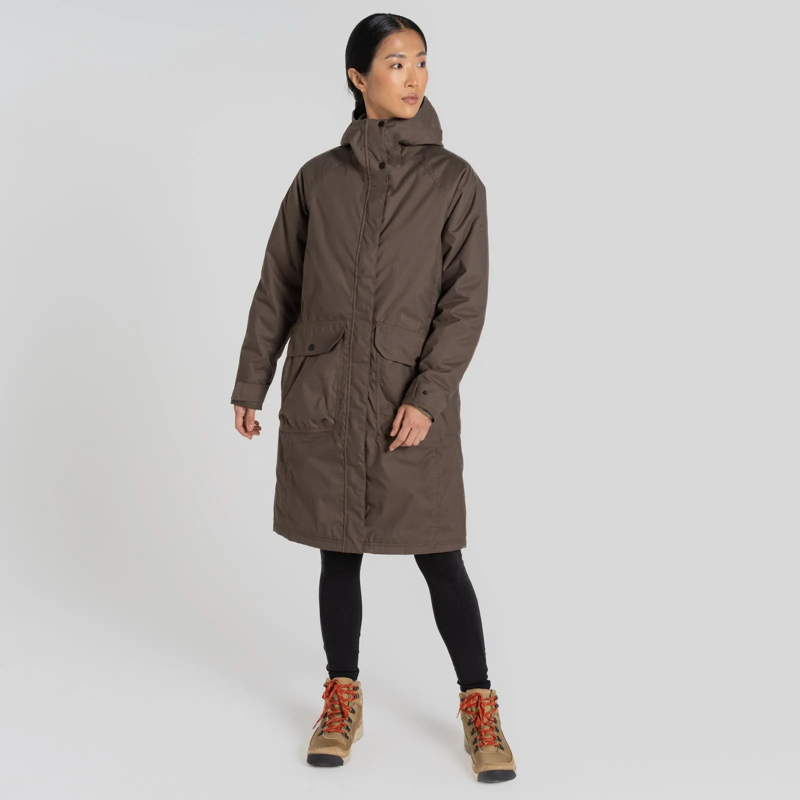 Craghoppers Womens Rosalind Long Line Waterproof Jacket