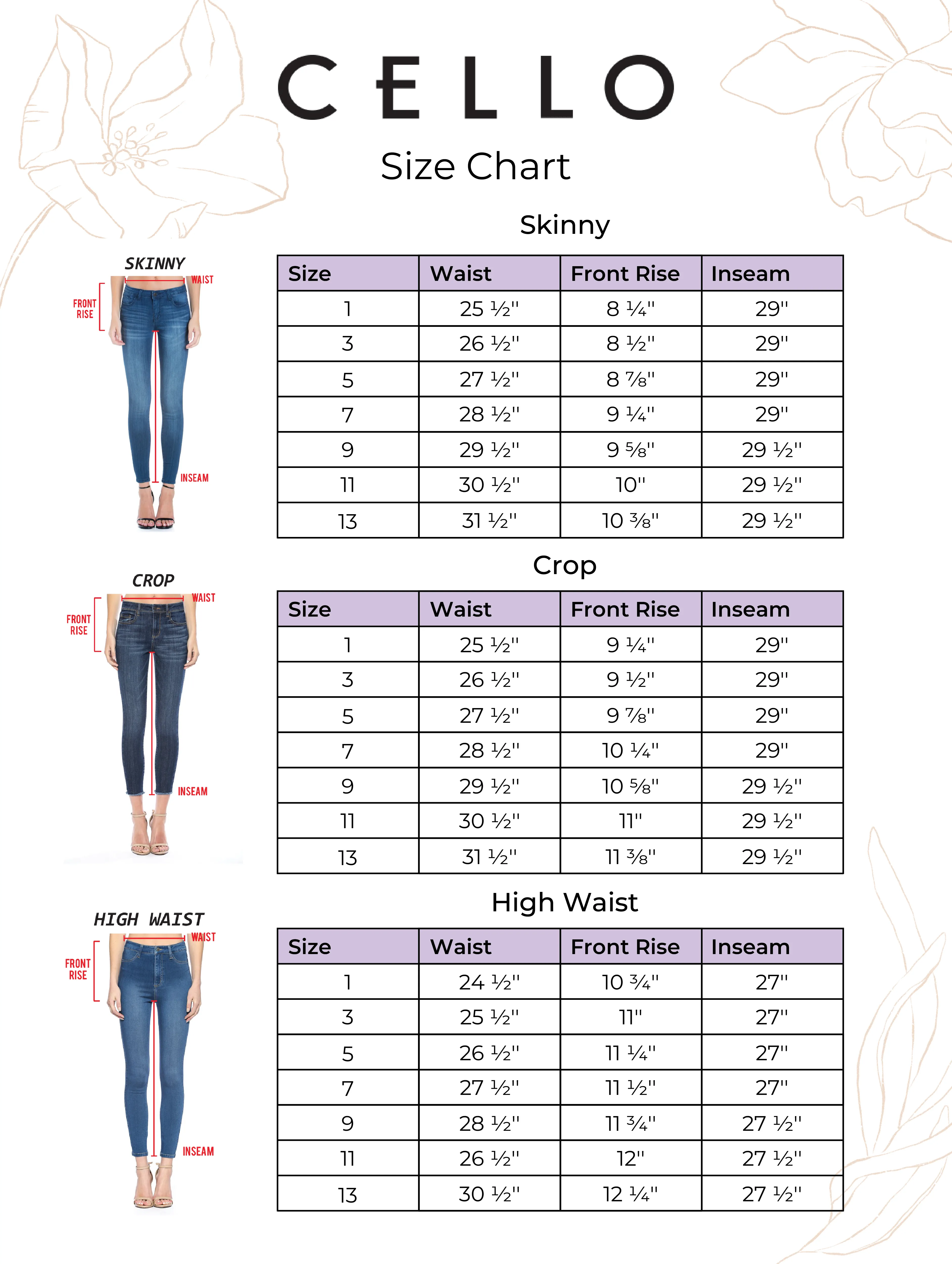 Curvy Caitlin High-Rise Skinny by Cello Jeans