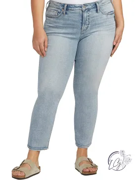 Curvy Most Wanted Mid-Rise Ankle Jeans