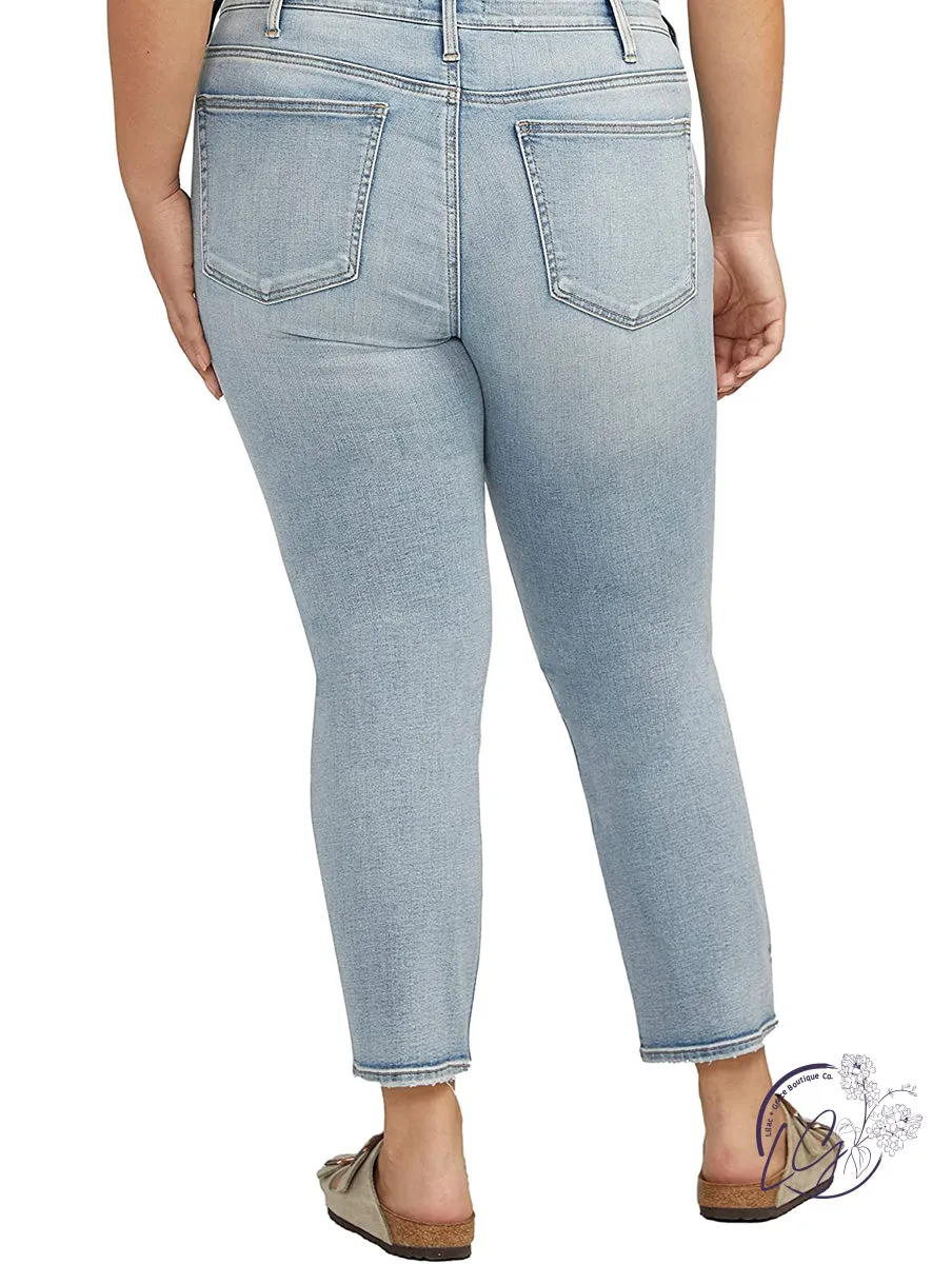 Curvy Most Wanted Mid-Rise Ankle Jeans