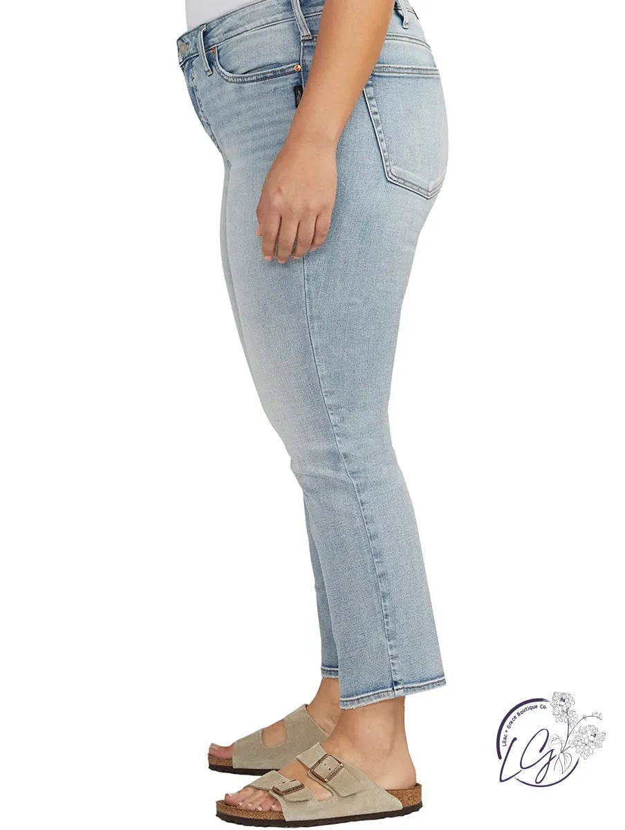 Curvy Most Wanted Mid-Rise Ankle Jeans