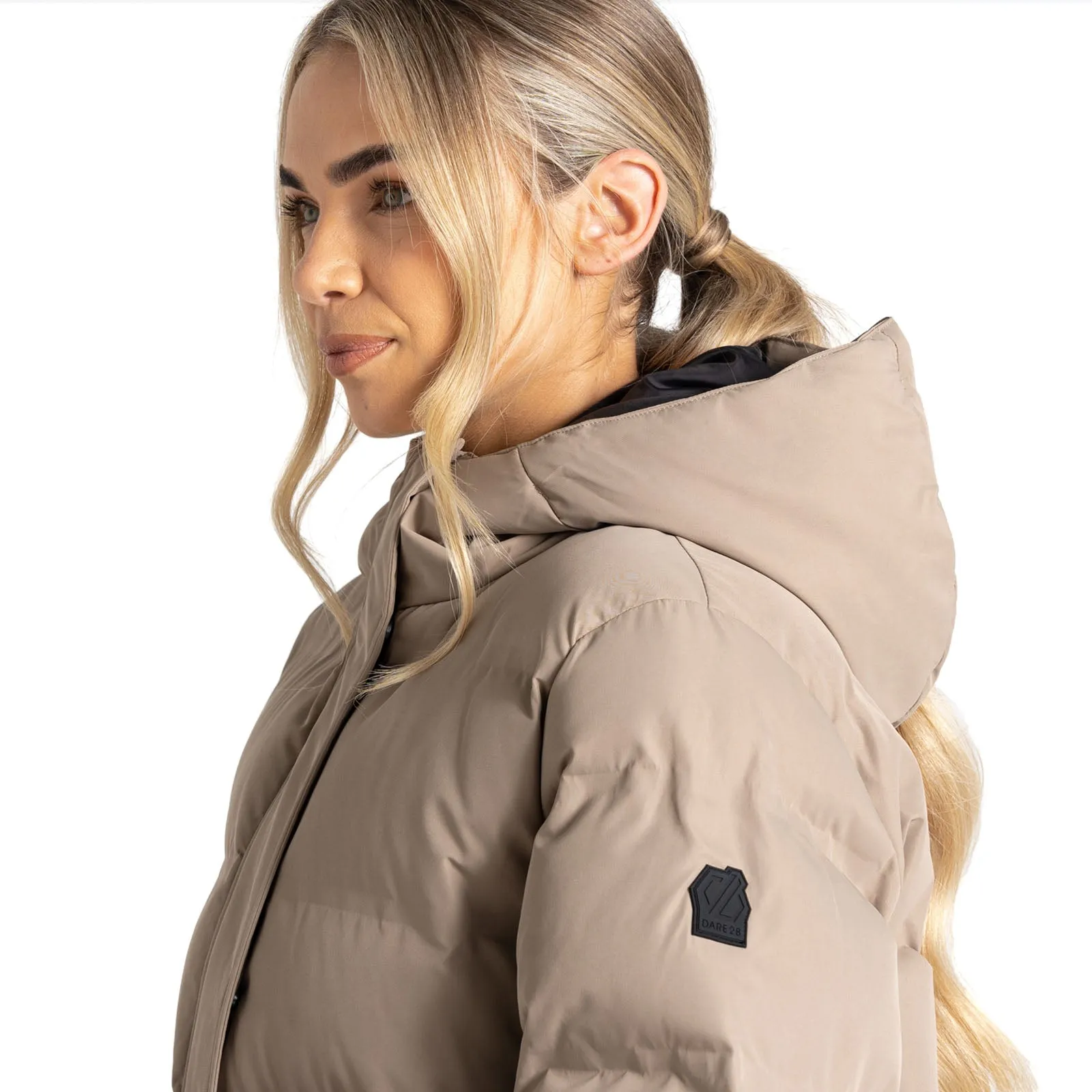 Dare 2b Womens Wander Waterproof Longline Padded Jacket