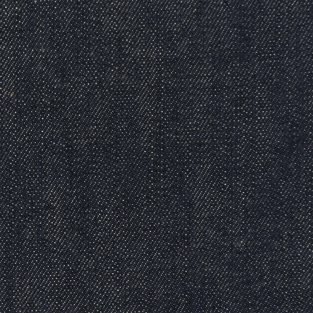 Dark Navy-White-Yellow 12 oz. Cotton Japanese Selvedge Denim Fabric