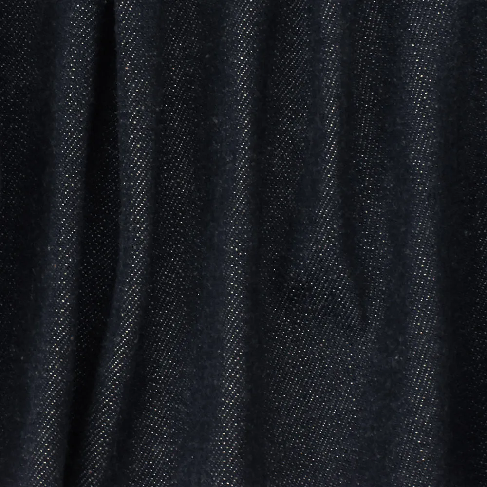 Dark Navy-White-Yellow 12 oz. Cotton Japanese Selvedge Denim Fabric