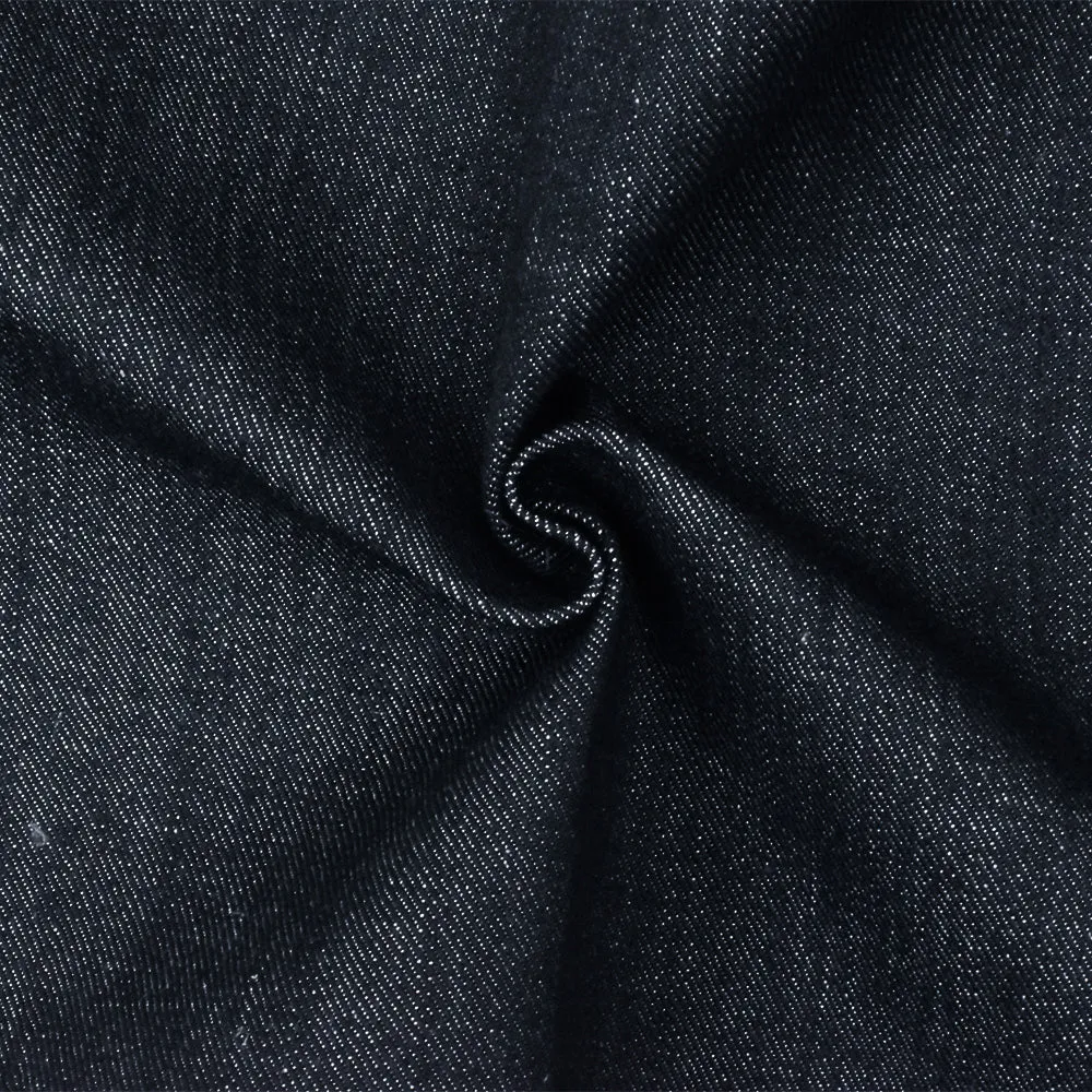 Deep Navy Blue-White 13 oz. Cotton Japanese Selvedge Denim Fabric