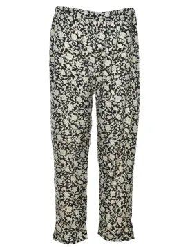 Floral Print Casual Trousers - W23 L26