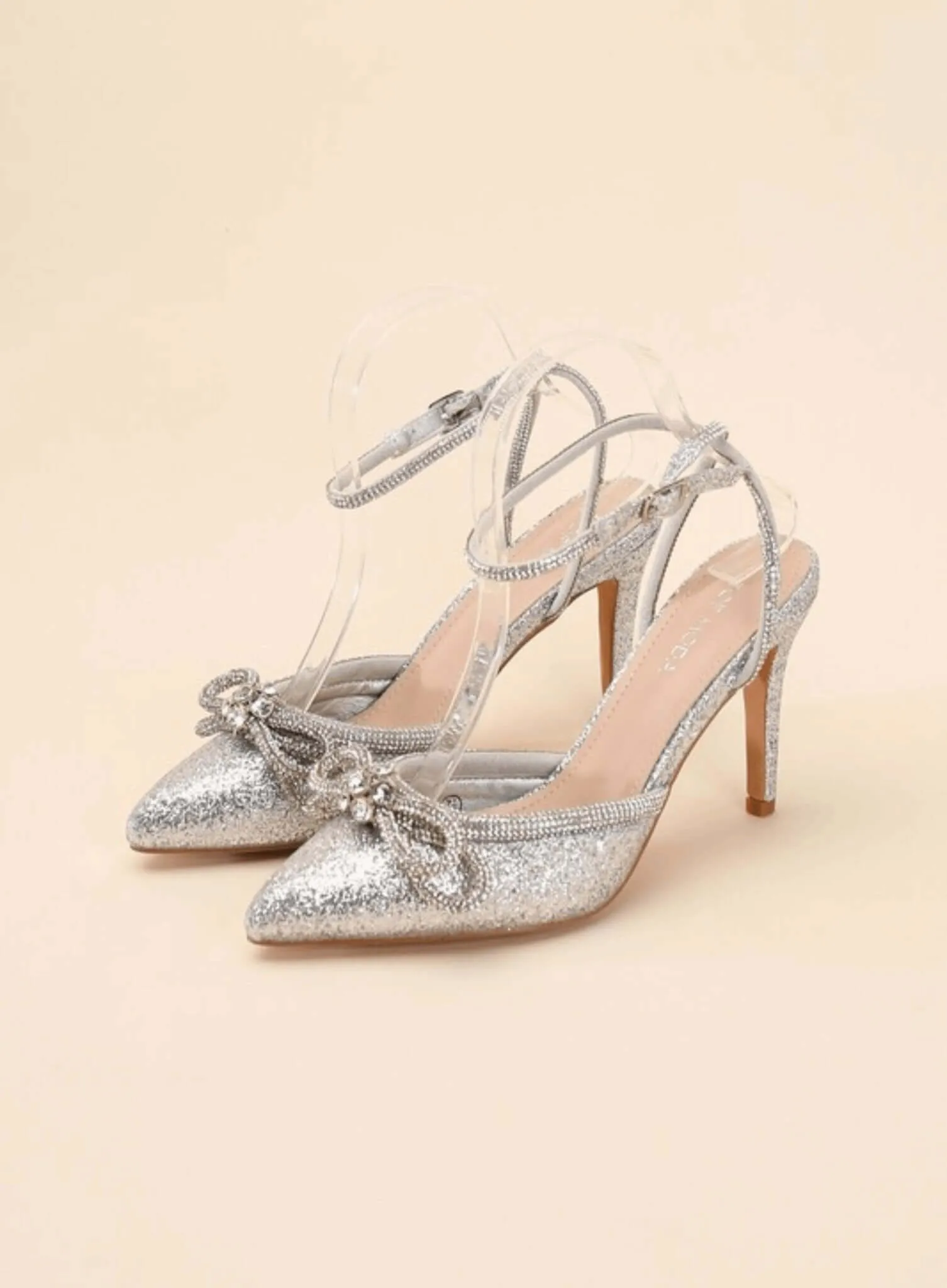 Freya-5 Double Bow Heels