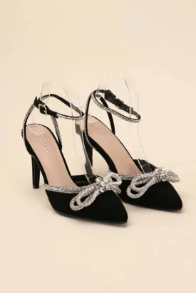 Freya-5 Double Bow Heels