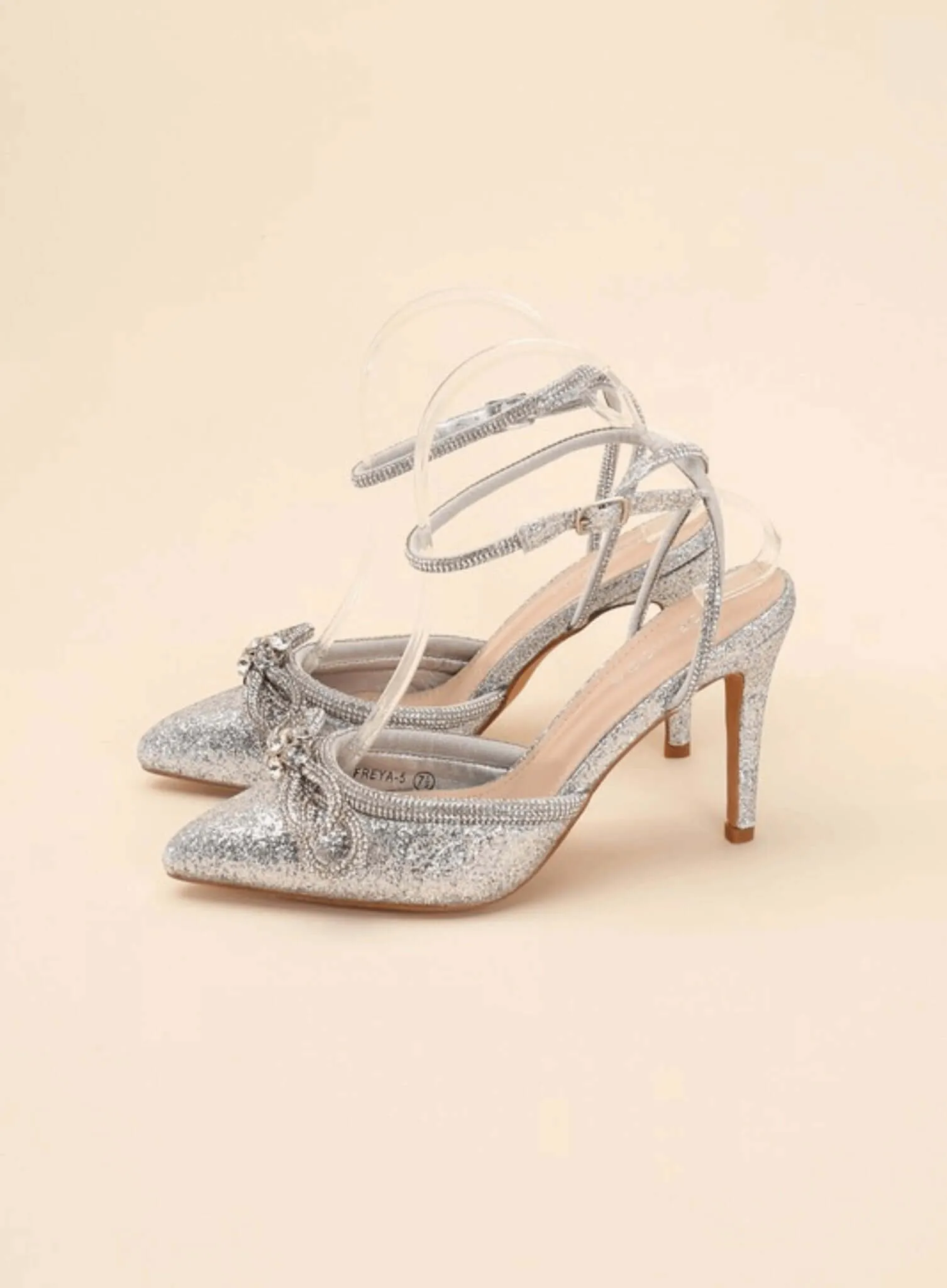 Freya-5 Double Bow Heels