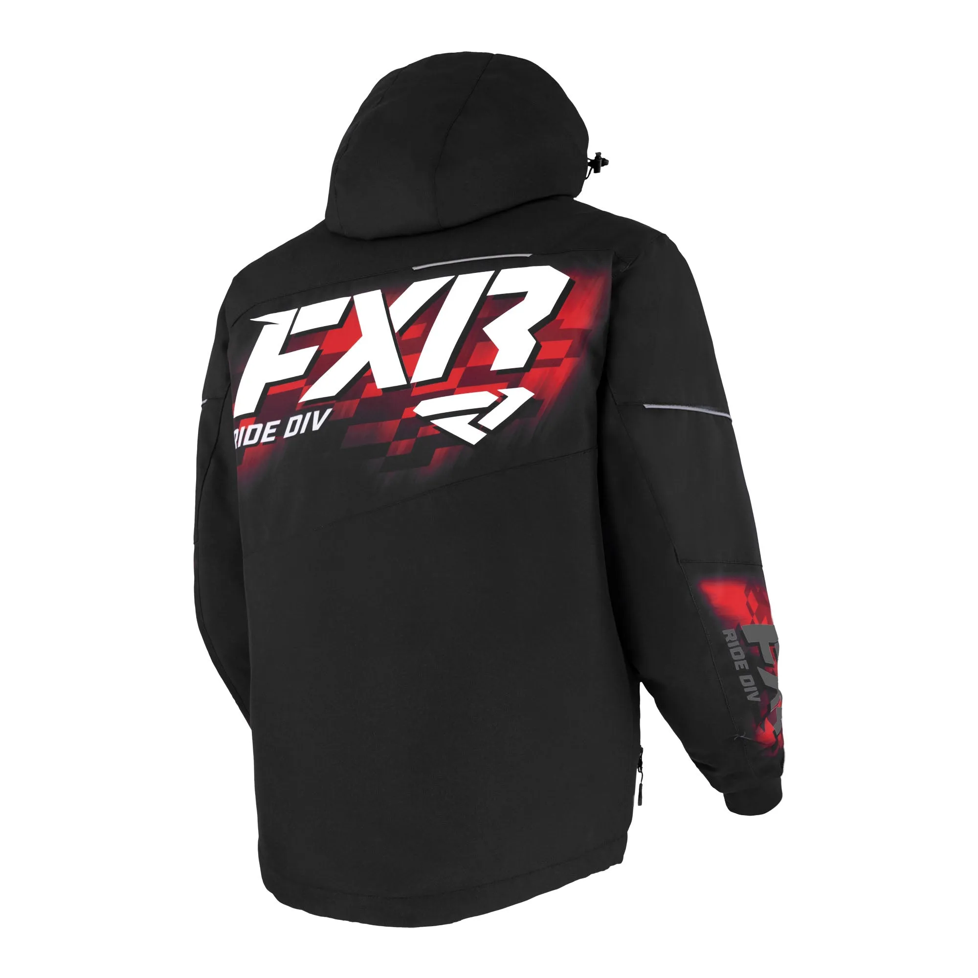 FXR Fuel Snowmobile Jacket Black/Red