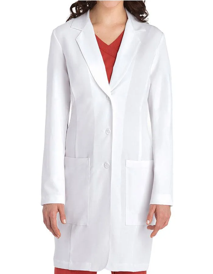 Grey's Anatomy 35 Inch Women's Two Pocket Stretch Medical Lab Coat