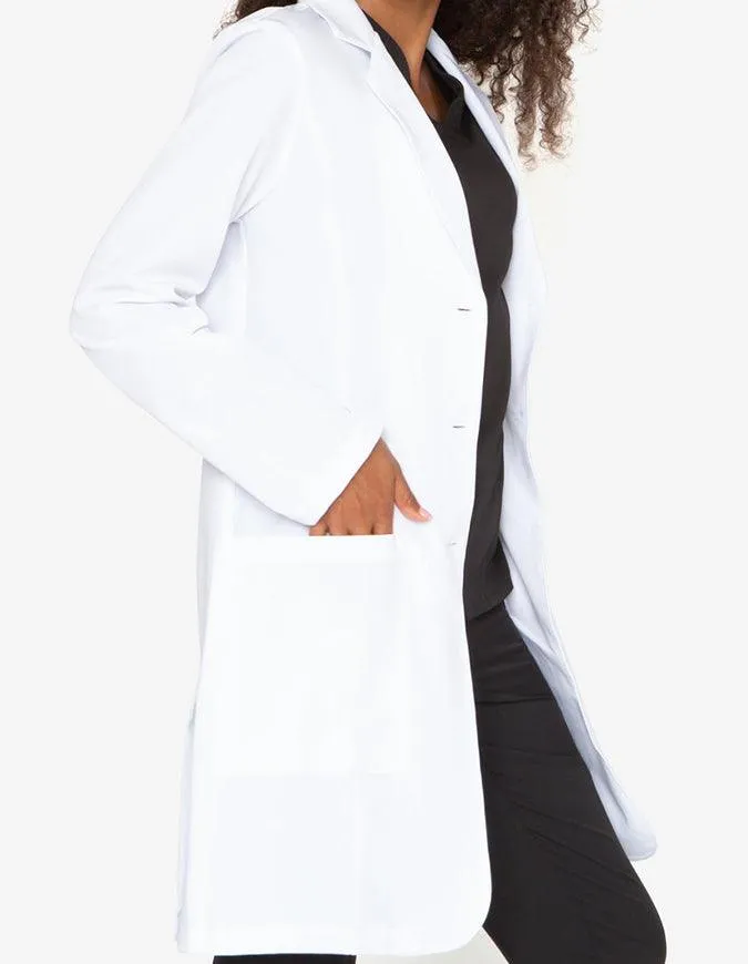 Grey's Anatomy 35 Inch Women's Two Pocket Stretch Medical Lab Coat