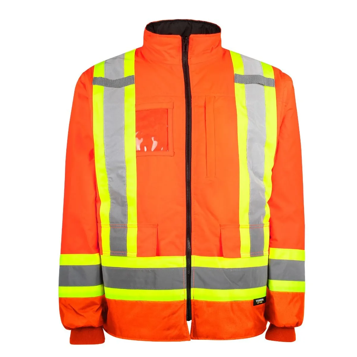 Hi-Vis 7-In-1 Jacket by TERRA Workwear - Style 116501