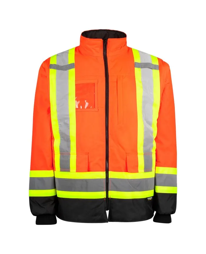 Hi-Vis 7-In-1 Jacket by TERRA Workwear - Style 116501