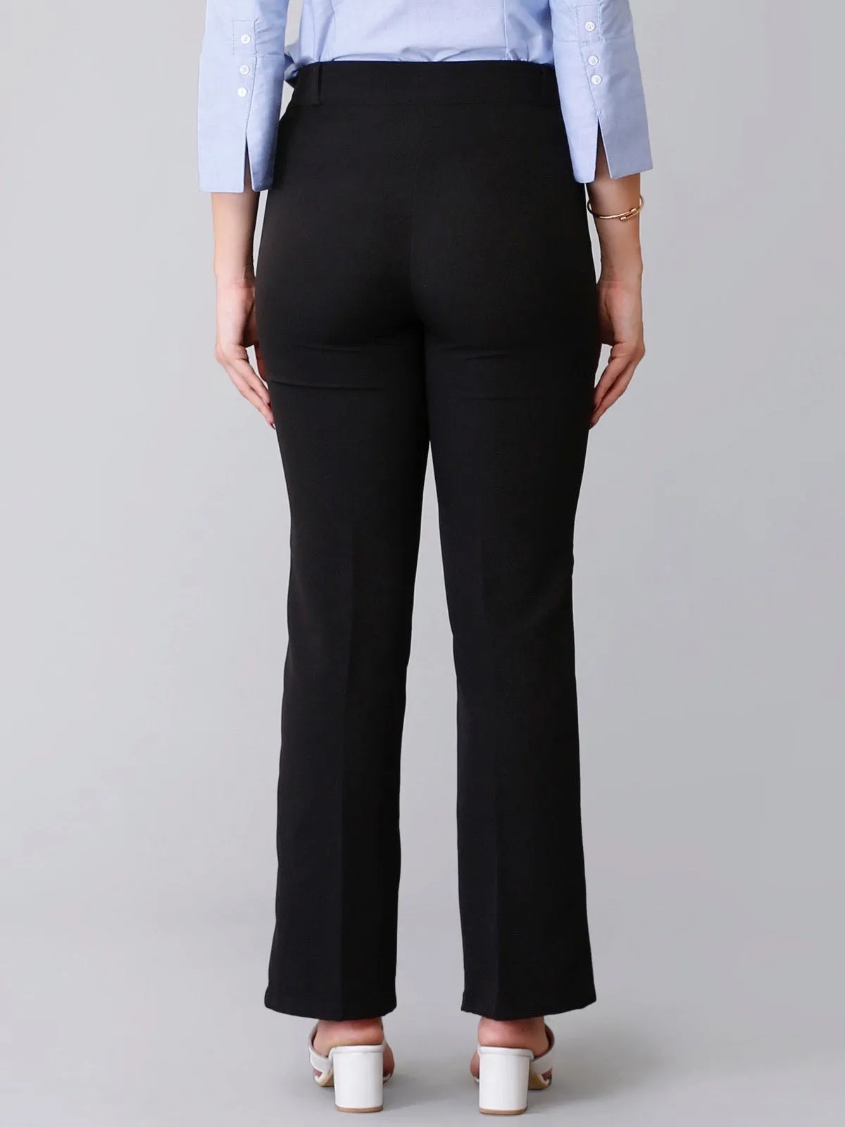 High Waist Pants - Black