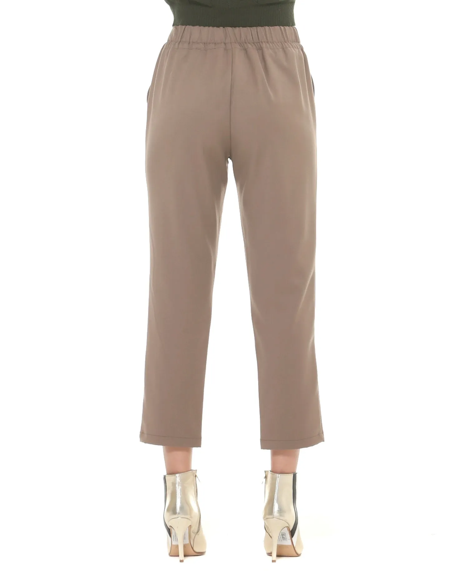 High waist trousers