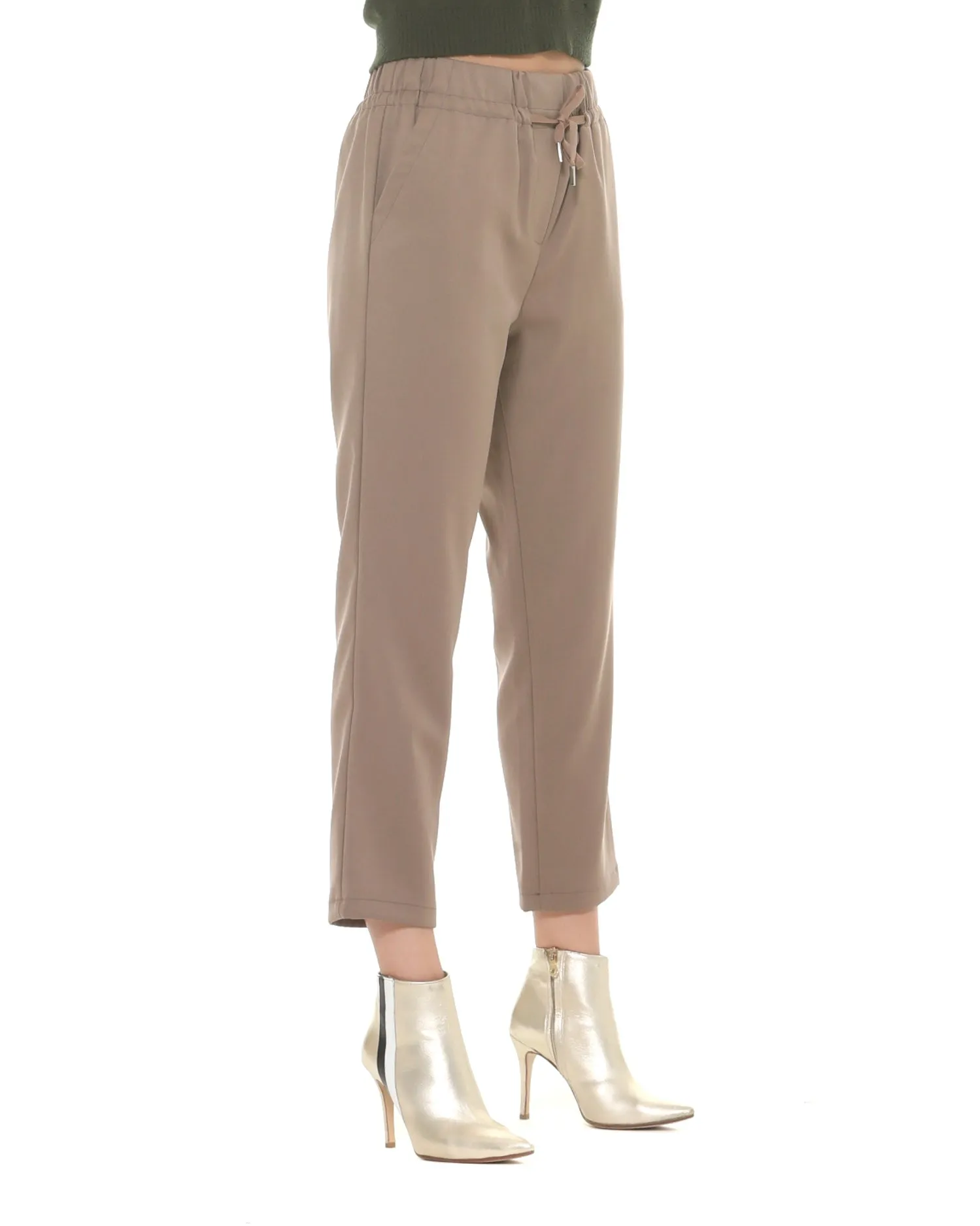 High waist trousers