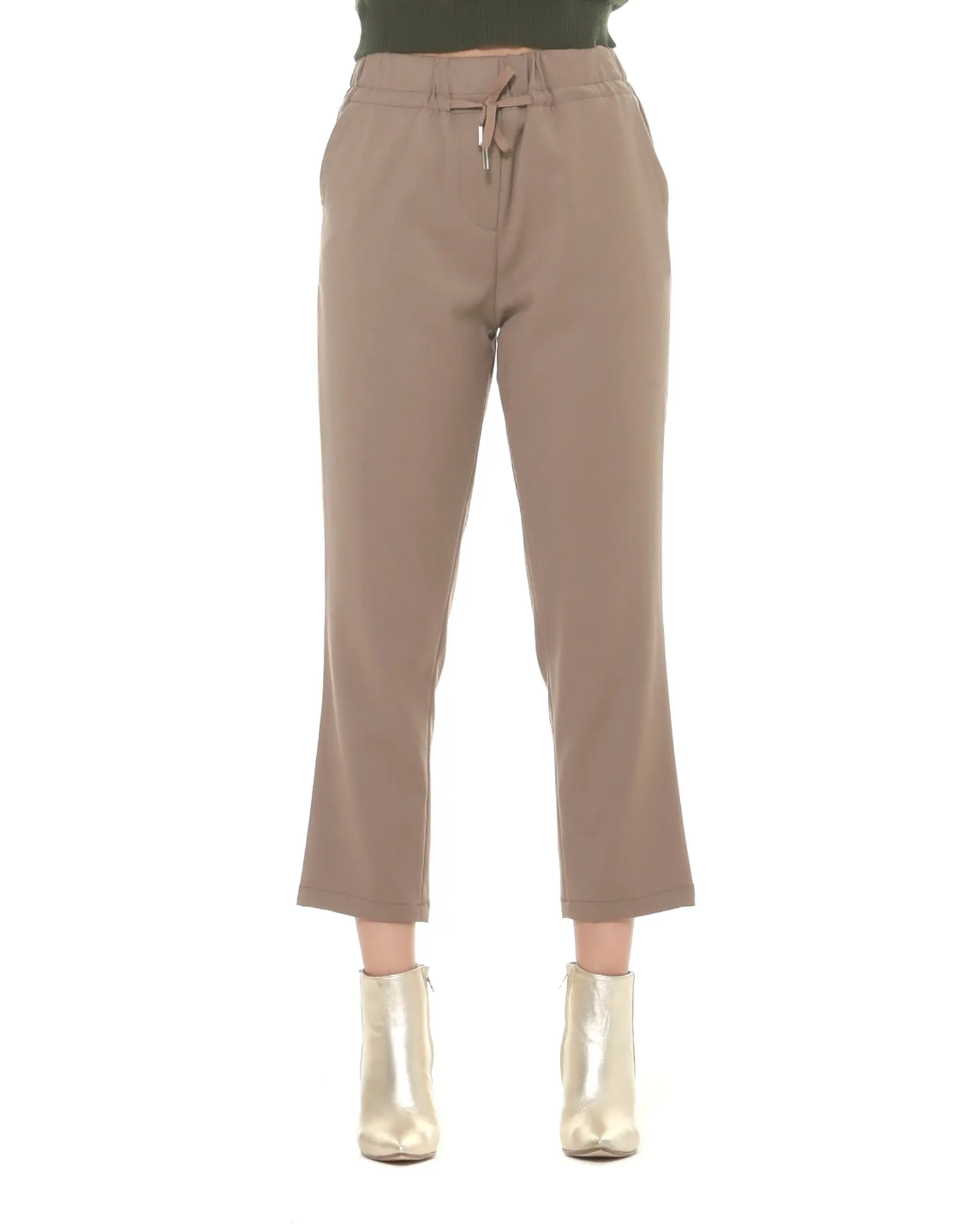 High waist trousers