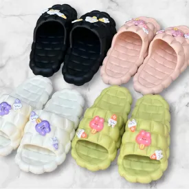 Home Slippers Thick Platform Anti-Slip Slides Sandals E6603-5