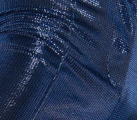 House of Holland Navy Shimmer Trousers