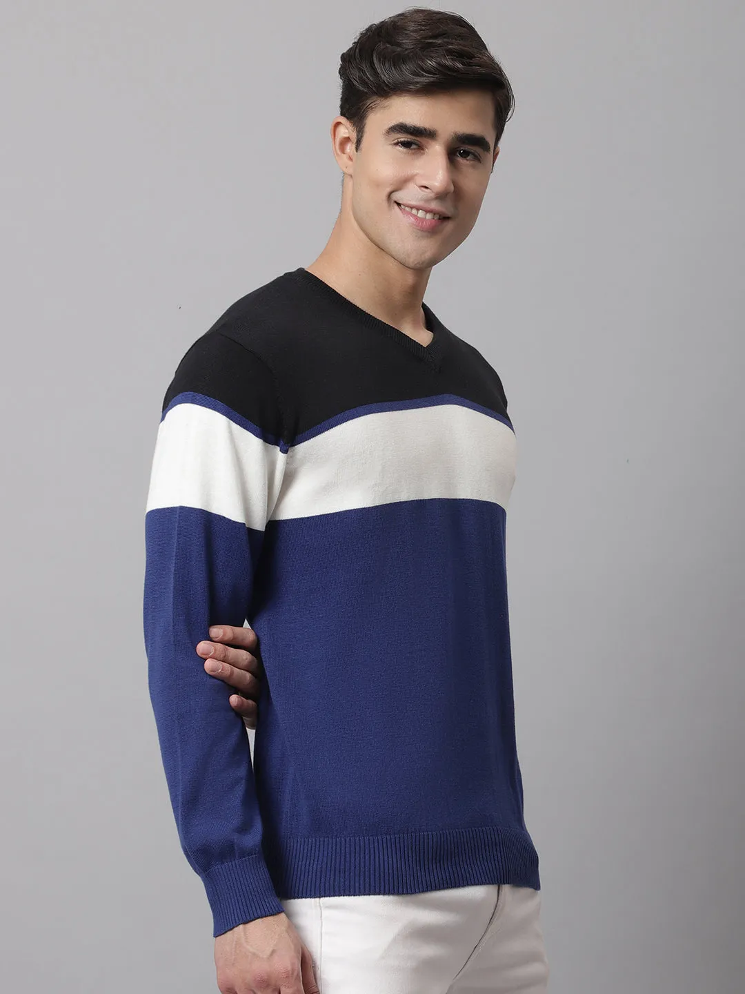 Inkblue Men Sweater