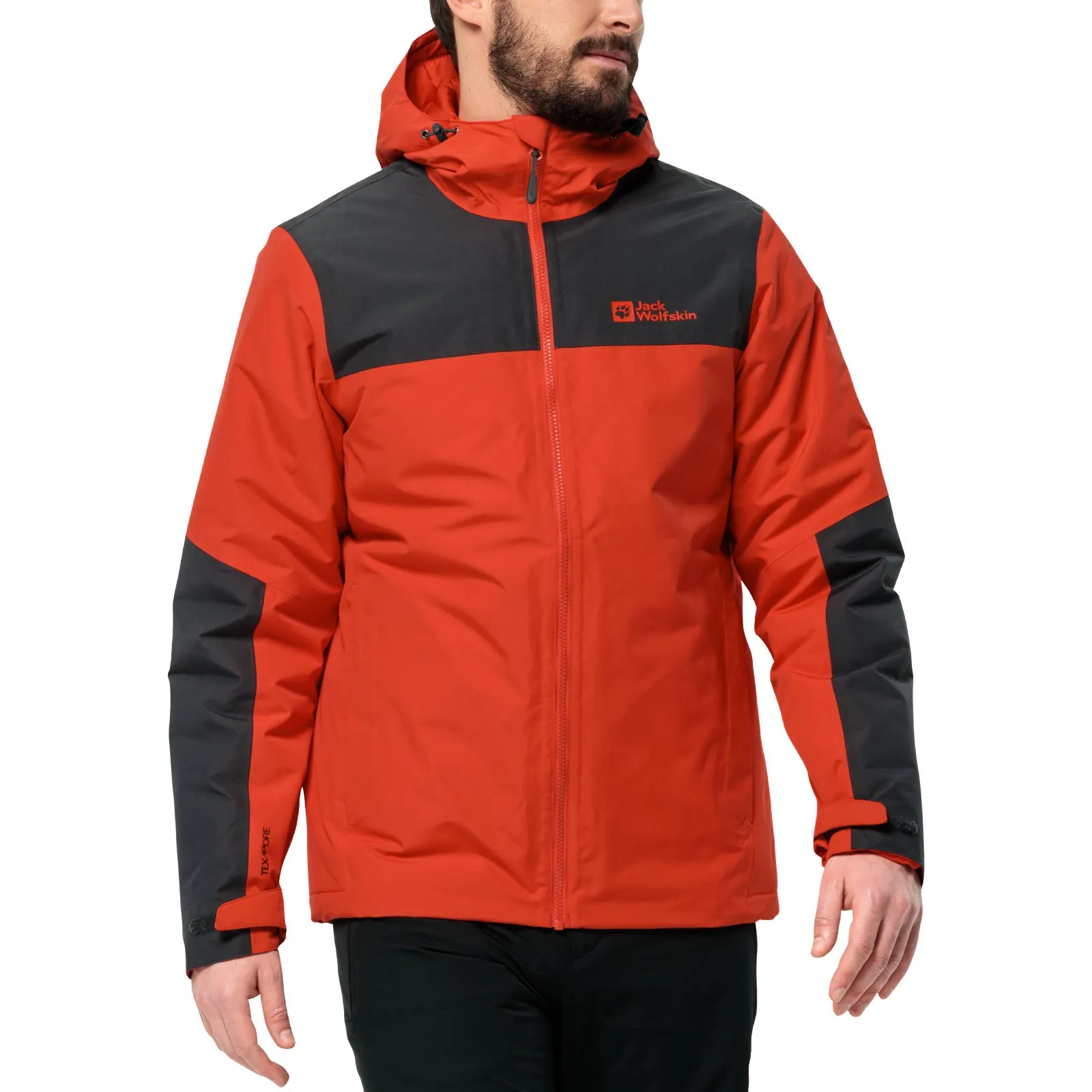 Jack Wolfskin Mens Jasper Waterproof Insulated Jacket