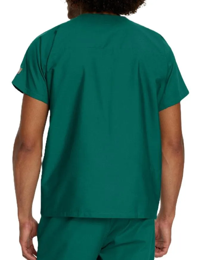 Landau Unisex No Pocket V-Neck Scrub Top