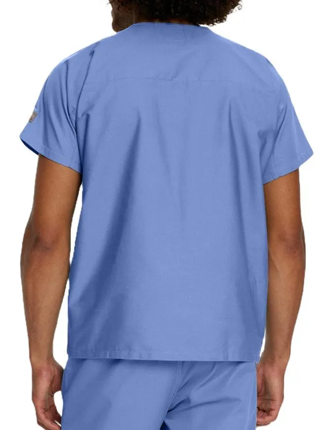 Landau Unisex No Pocket V-Neck Scrub Top